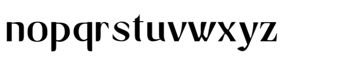 Avander Medium Font LOWERCASE