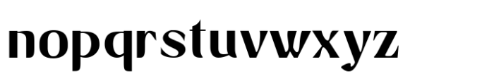 Avander Semi Bold Font LOWERCASE
