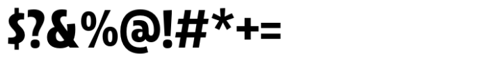 Avanti Bold Font OTHER CHARS