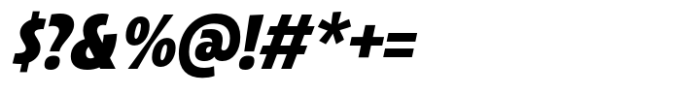 Avanti Extra Bold Italic Font OTHER CHARS