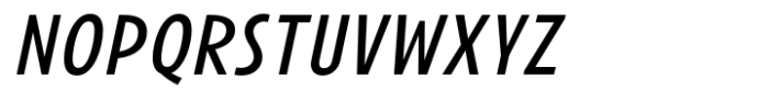 Avanti Italic Font UPPERCASE