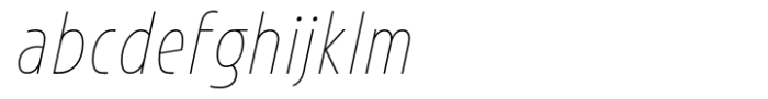 Avanti Thin Italic FONT