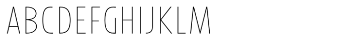 Avanti Thin Font UPPERCASE