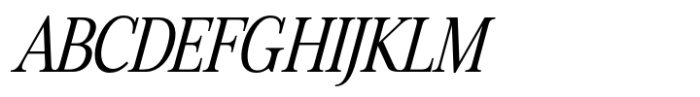 Avantime Italic Font UPPERCASE