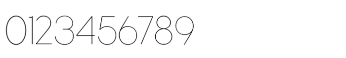 Avantique Thin Font OTHER CHARS