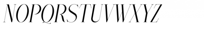 Avarice Italic Font UPPERCASE