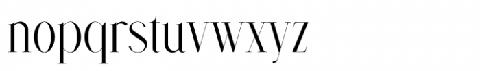 Avarice Regular Font LOWERCASE