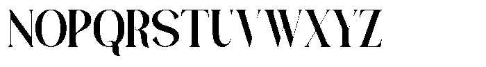 Avathor Type Medium Font UPPERCASE