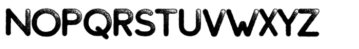Avawon Worn Font UPPERCASE