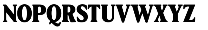 Aveburg Grande Condensed Font UPPERCASE