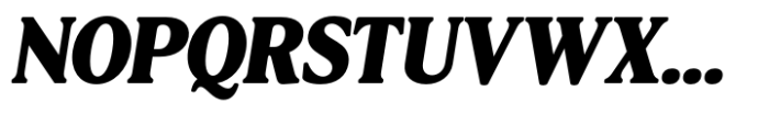 Aveburg Grande Italic Font UPPERCASE