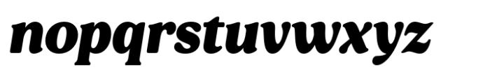 Aveburg Grande Italic Font LOWERCASE