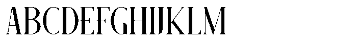 Avegwet Font UPPERCASE