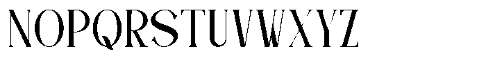 Avegwet Font UPPERCASE