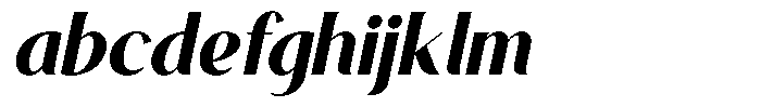 Avehope Bold Italic FONT