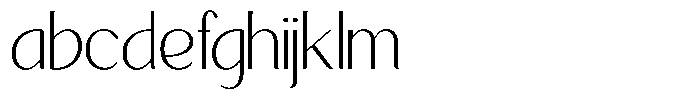 Avehope Extra Light FONT