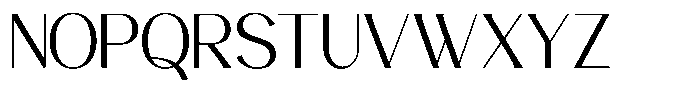 Avehope Light Font UPPERCASE
