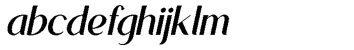 Avehope Medium Italic FONT