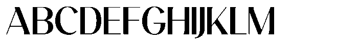 Avehope Medium Font UPPERCASE