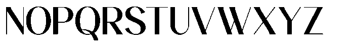 Avehope Medium Font UPPERCASE