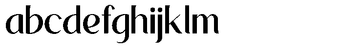 Avehope Medium FONT