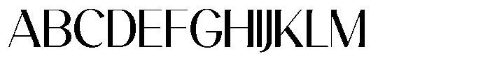 Avehope Regular Font UPPERCASE