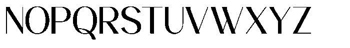 Avehope Regular Font UPPERCASE