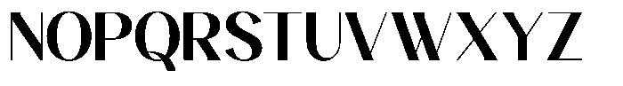 Avehope Semi Bold Font UPPERCASE