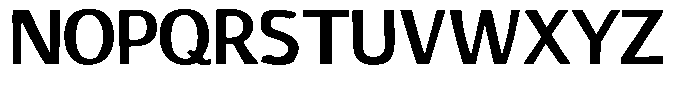 Avelda Font UPPERCASE