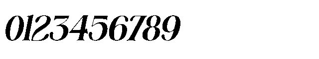 Aveline Eleganza Italic Font OTHER CHARS
