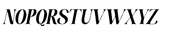 Aveline Eleganza Italic Font UPPERCASE
