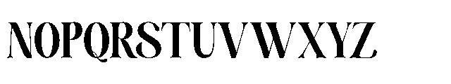Aveline Eleganza Regular Font UPPERCASE