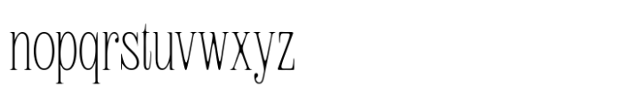Avelion Drawn Font LOWERCASE