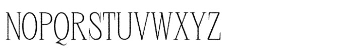 Avelion Rough Regular Font UPPERCASE