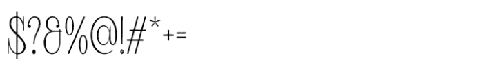 Avelion Stamp Regular Font OTHER CHARS