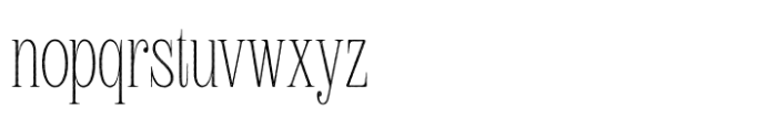 Avelion Stamp Font LOWERCASE