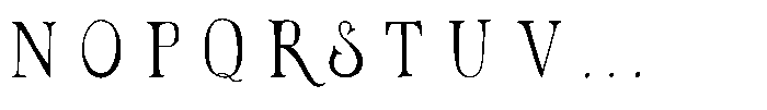 Avelira Font UPPERCASE