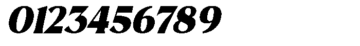 Avella Black Italic Font OTHER CHARS