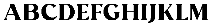 Avella Bold Font UPPERCASE