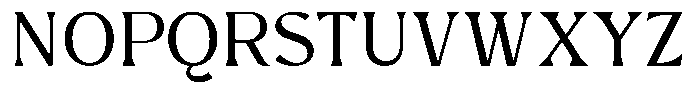 Avella Extra Light Font UPPERCASE