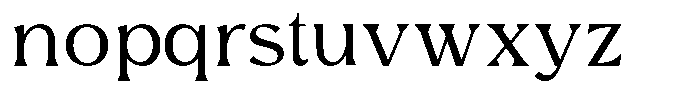 Avella Extra Light Font LOWERCASE