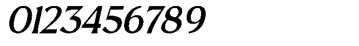 Avella Italic Font OTHER CHARS