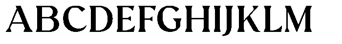 Avella Regular Font UPPERCASE