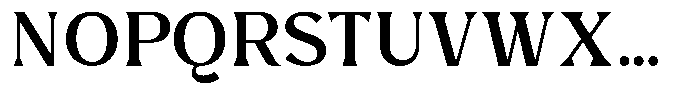 Avella Regular Font UPPERCASE