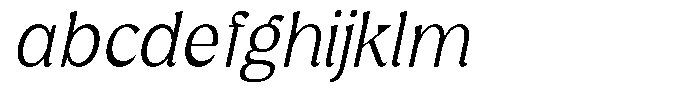 Avella Thin Italic FONT