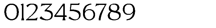 Avella Thin Font OTHER CHARS