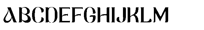 Avello Font UPPERCASE