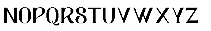 Avello Font UPPERCASE