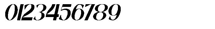 Avelmor Italic Font OTHER CHARS