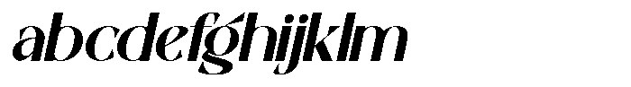 Avelmor Italic FONT
